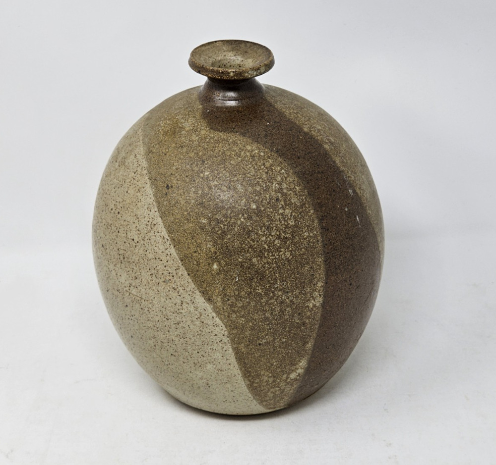 VTG Arch Pike Signed Studio Pottery Bud Vase Weed Pot Minimalist